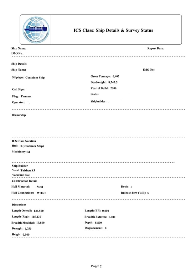 2012 Built Oil Tanker 6,564 DWT – Double Hull - Image 10