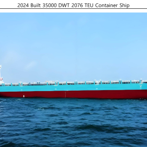 2024 Built 35000 DWT 2076 TEU Container Ship