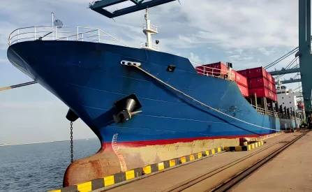 2008 Built 10500 DWT 648 TEU Container Ship